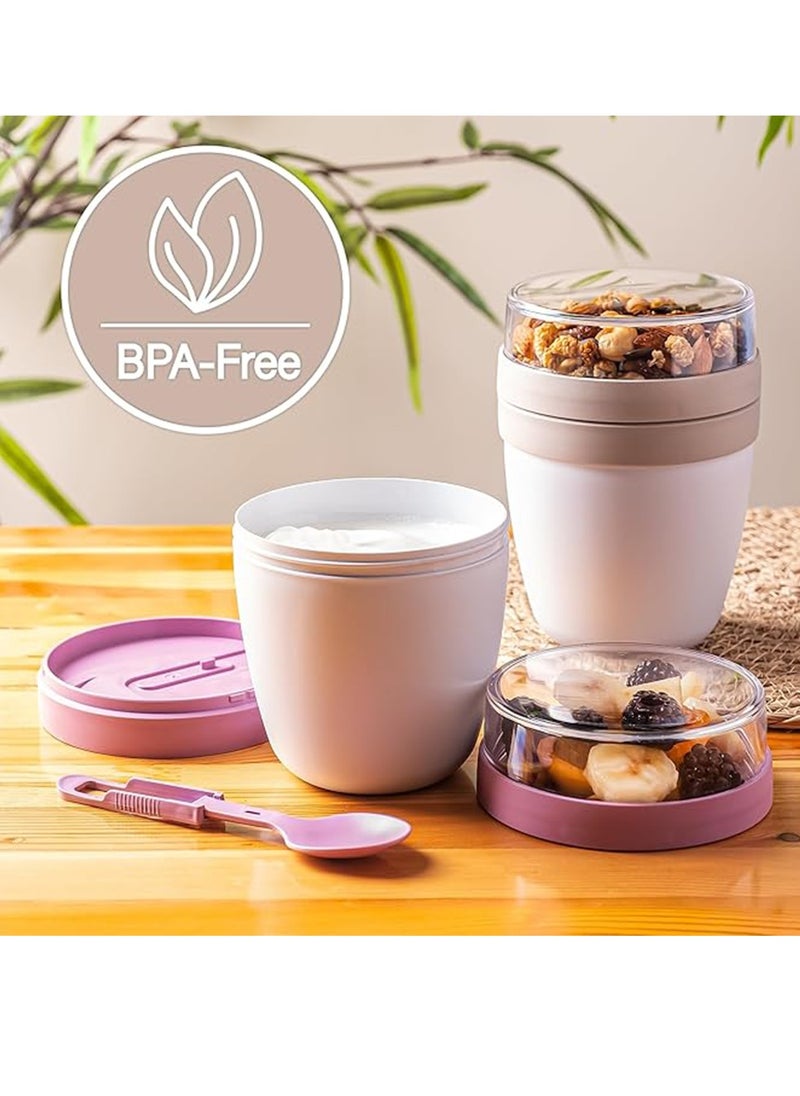 Titiz - MY MIX Fruits & Yoghurt Containers Cup - 650 ml. - Image 1