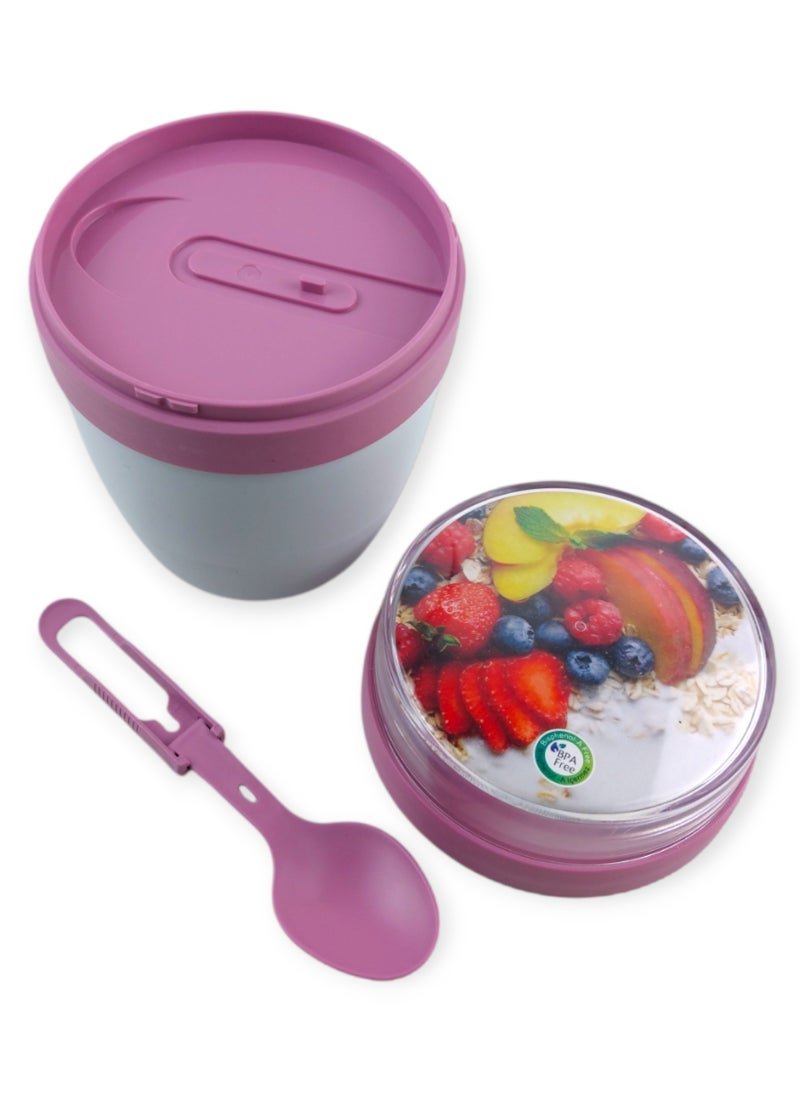 Titiz - MY MIX Fruits & Yoghurt Containers Cup - 650 ml. - Image 1