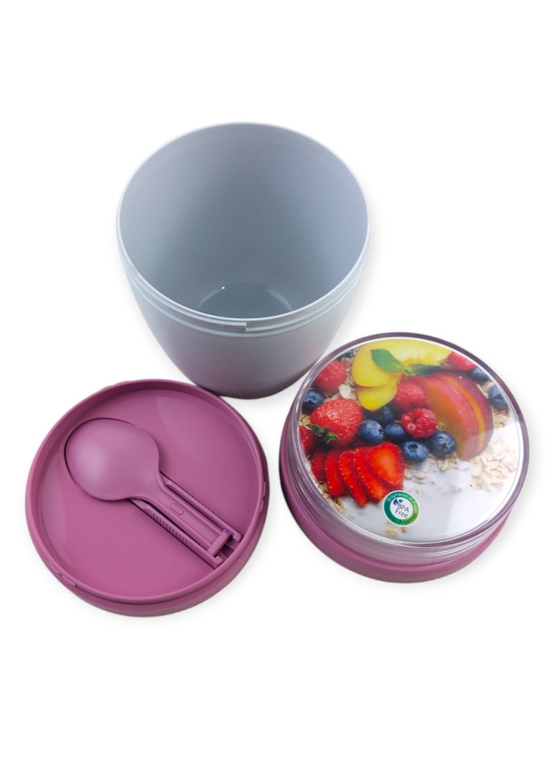 Titiz - MY MIX Fruits & Yoghurt Containers Cup - 650 ml. - Image 1