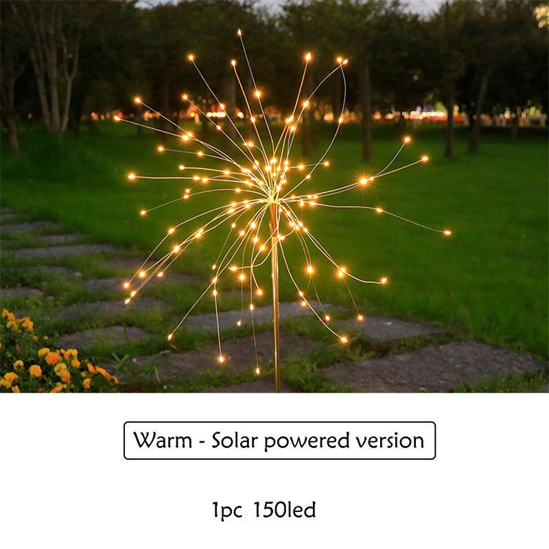 Solar-Powered Garden Lights - Waterproof Outdoor Decorative Lamp for Lawn, Patio, and Yard