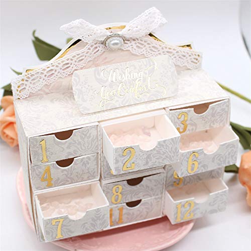 K.S. CRAFT KSCRAFT 3D Drawers Metal Cutting Dies Stencils for DIY Scrapbooking/Photo Album Decorative Embossing DIY Paper Cards - Image 3