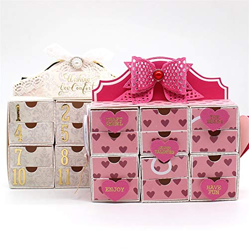K.S. CRAFT KSCRAFT 3D Drawers Metal Cutting Dies Stencils for DIY Scrapbooking/Photo Album Decorative Embossing DIY Paper Cards - Image 1