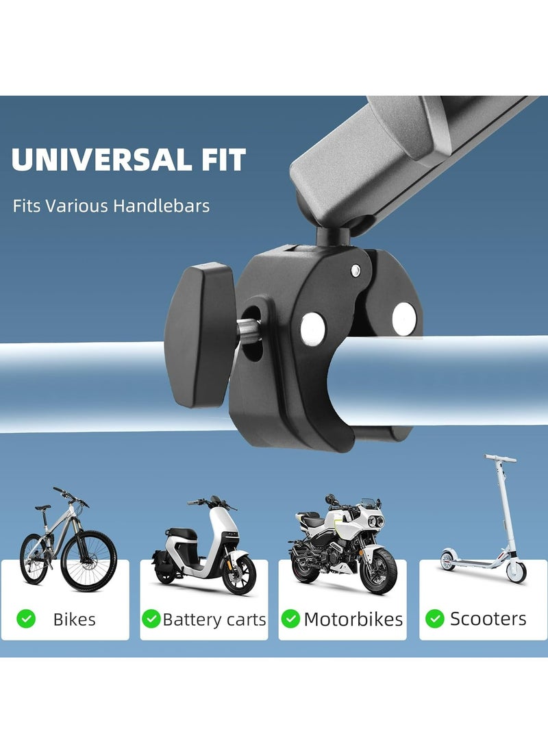 Oasisgalore Aluminum Camera Mount for Bike and Motorcycle, Compatible with Insta360, DJI Osmo Pocket 3, GoPro and More  - Image 3