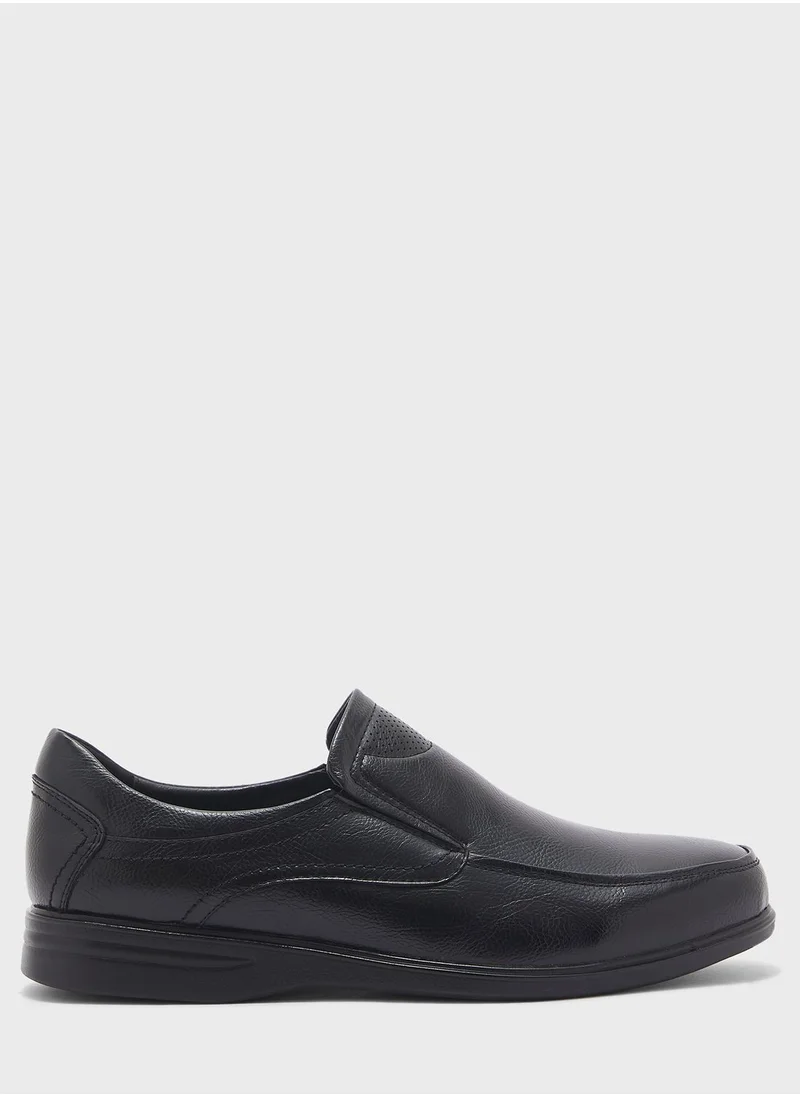 Robert Wood Square Toe Formal Slip Ons