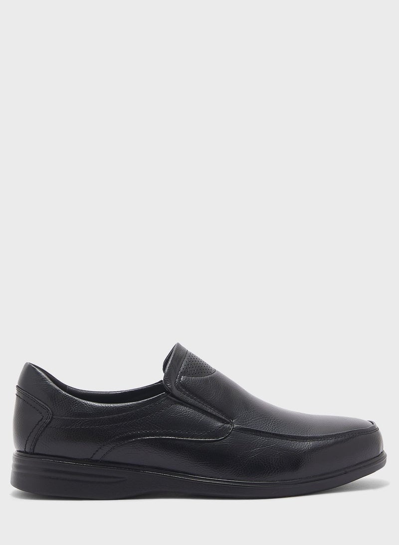 Robert Wood Square Toe Formal Slip Ons  - Image 1