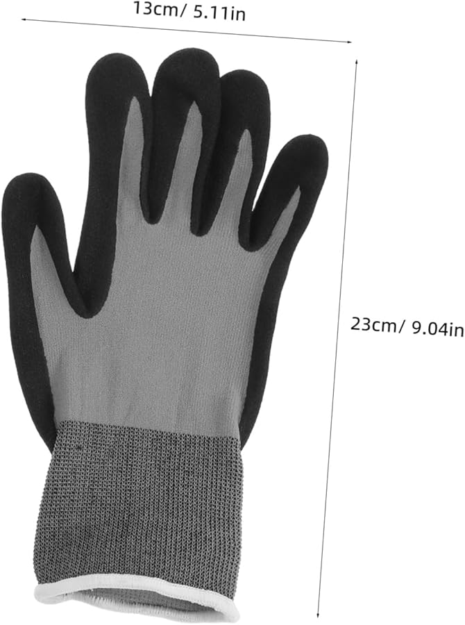 Nitrile Foam Coated Safety Gloves Cut Resistant Heavy Duty Non Slip for Outdoor Work - Image 3