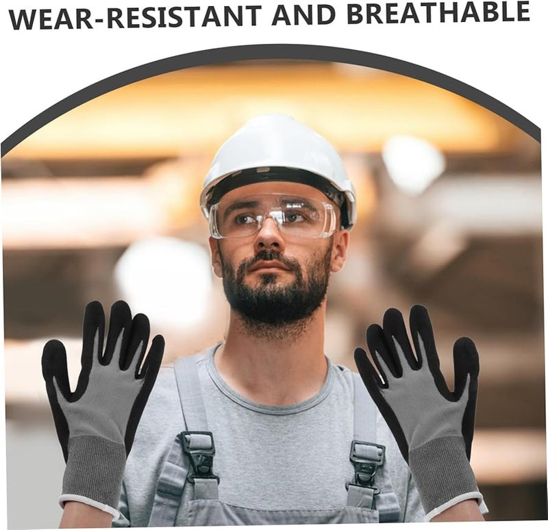 Nitrile Foam Coated Safety Gloves Cut Resistant Heavy Duty Non Slip for Outdoor Work - Image 4