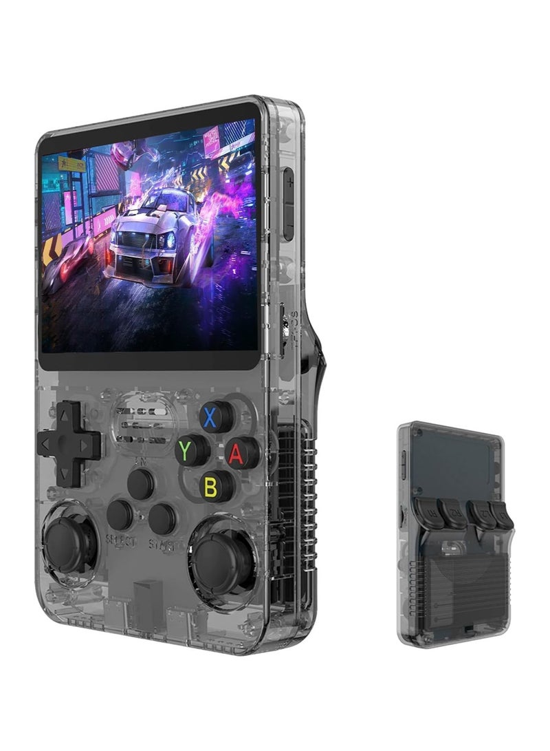 Qubo جهاز ألعاب محمول ريترو كينج R36S - أكثر من 20,000 لعبة كلاسيكية، 128 جيجابايت، شاشة IPS مقاس 4.3 بوصة - Image 1