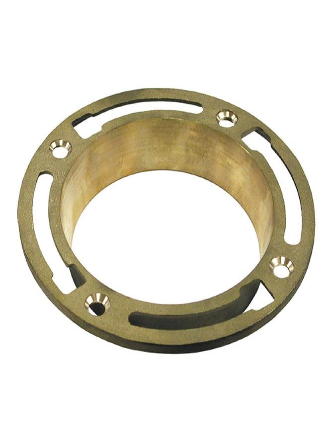 Jones Stephens C49441 4 x 1-1/8 Brass Closet Flange - Brass