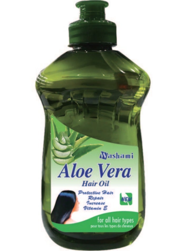 WASHAMI Aloe Vera Hair Oil For All Hair Types 250 ml