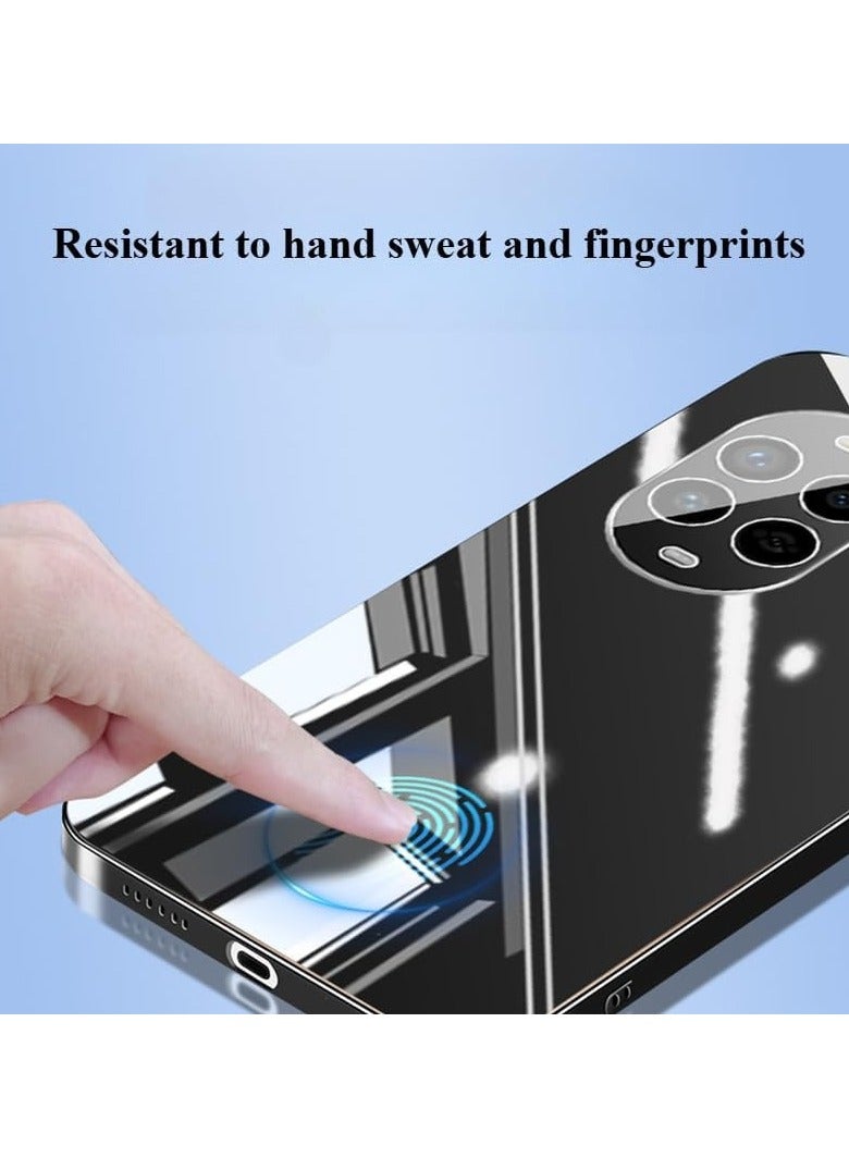 general Case for Huawei Nova 13 Pro (2024),Electroplated Explosion-proof Mirror Glass Phone Case with Fully Wrapped Lens Protection,Ultra-thin Anti-fall Protective Back Cover - Image 3