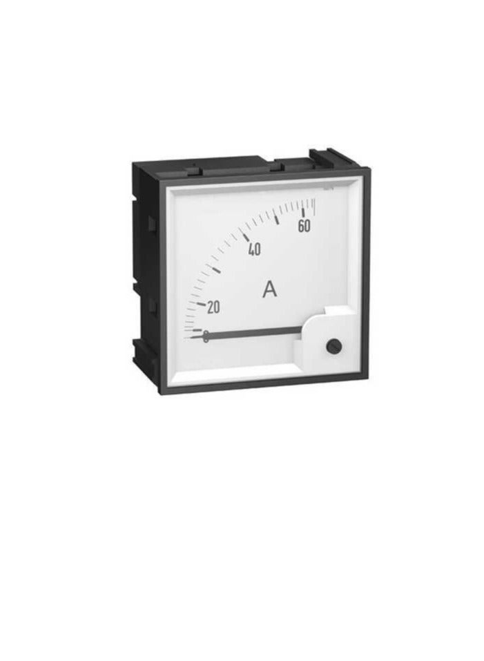 DC Analogue Panel Ammeter 48x48 - Direct Type - ERC48AD  - Image 3