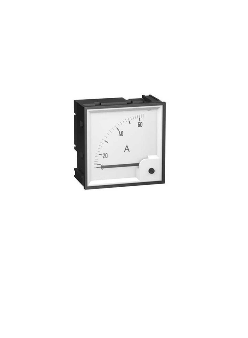 DC Analogue Panel Ammeter 48x48 - Direct Type - ERC48AD  - Image 1