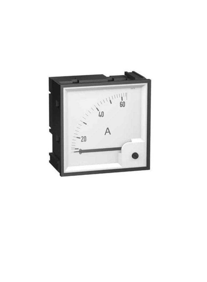 DC Analogue Panel Ammeter 48x48 - Direct Type - ERC48AD  - Image 2