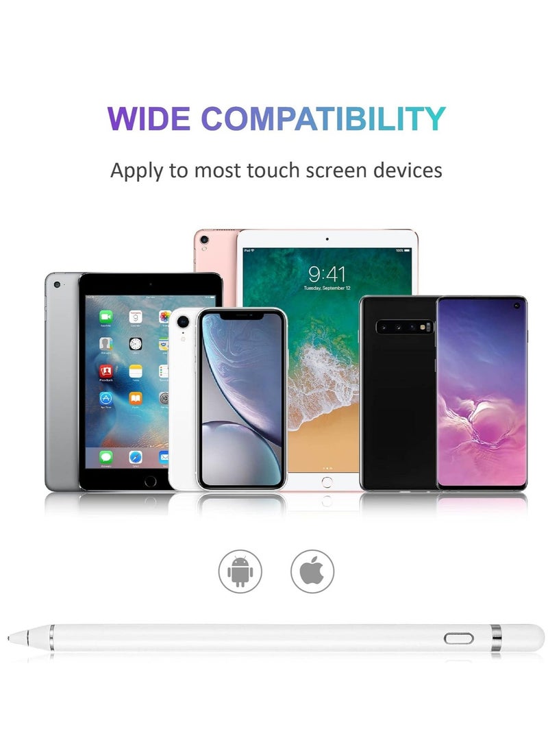 ELTRAZONE iPad Pro 11 & 12.9 inch, iPad 8th/7th/6th Gen, iPad Air 4th/3rd Gen,iPad Mini 5th Gen, Stylus Pen for Apple iPad with Palm Rejection, Active Pencil - Image 2