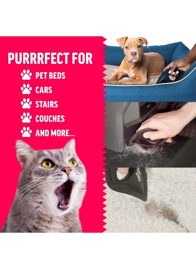 ChomChom Roller ChomChom Roller Detailer- Scraper for Pet Hair Remover and Lint - Great for CAR - Cat and Dog Hair Remover for Couch, Furniture, Carpet, Clothing and Bedding - Travel Multi-Surface Fur Removal Tool  - Image 5