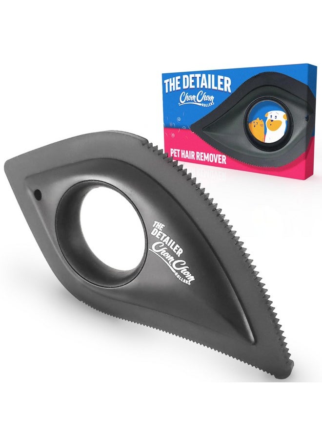 ChomChom Roller ChomChom Roller Detailer- Scraper for Pet Hair Remover and Lint - Great for CAR - Cat and Dog Hair Remover for Couch, Furniture, Carpet, Clothing and Bedding - Travel Multi-Surface Fur Removal Tool  - Image 1