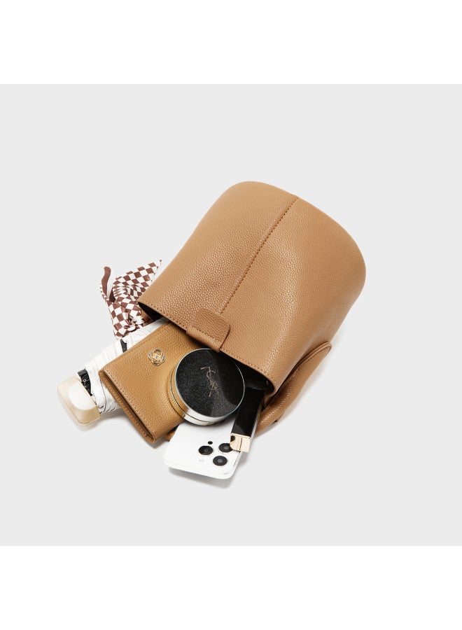 15MINS Valentine's Gift】2025 New Trendy Women's Handbag - Top Handle Bucket Bag & Crossbody Shoulder Bag - Image 5