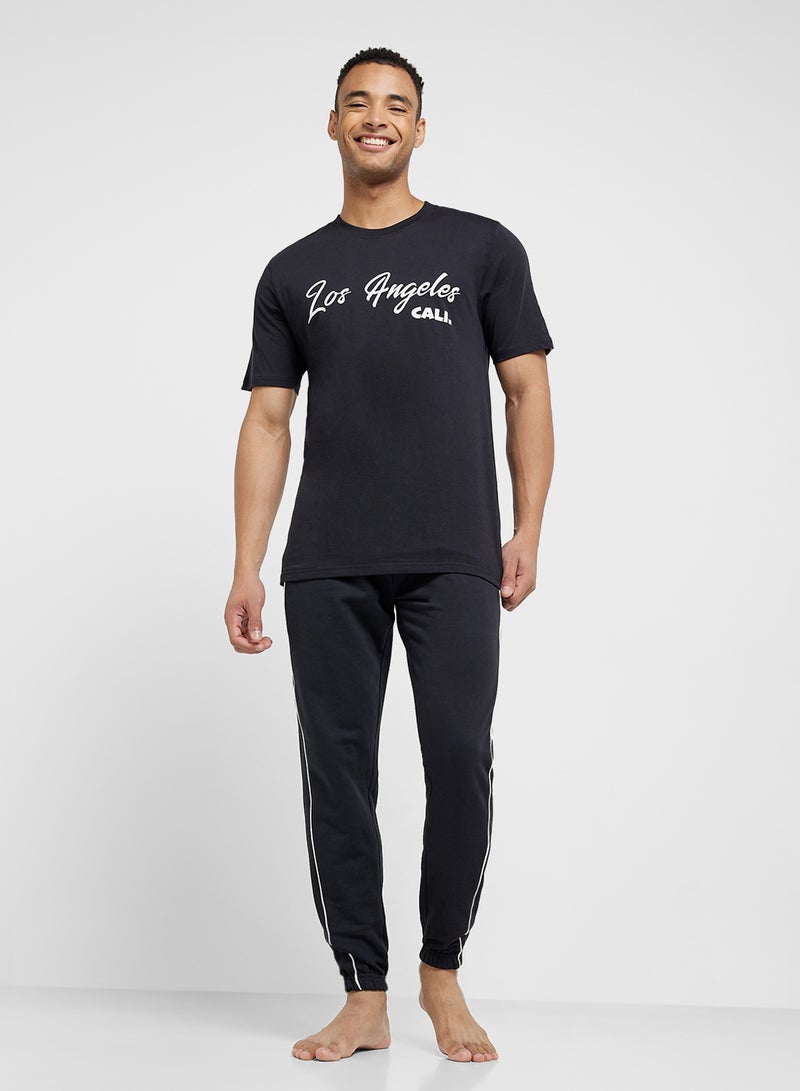 Seventy Five Nightwear T-Shirt & Pants Sets - Image 1