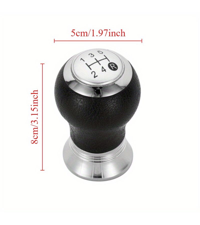 Gear Shift Knob Handle For Toyota Corolla Auris 2005 2006 2007 2008 2009 2010 Model Silvery 6 Speed - Image 3