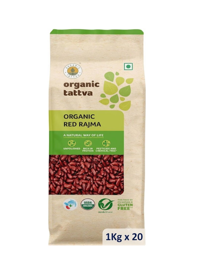 Organic Tattva Organic Rajma Red Kidney Beans - Image 1