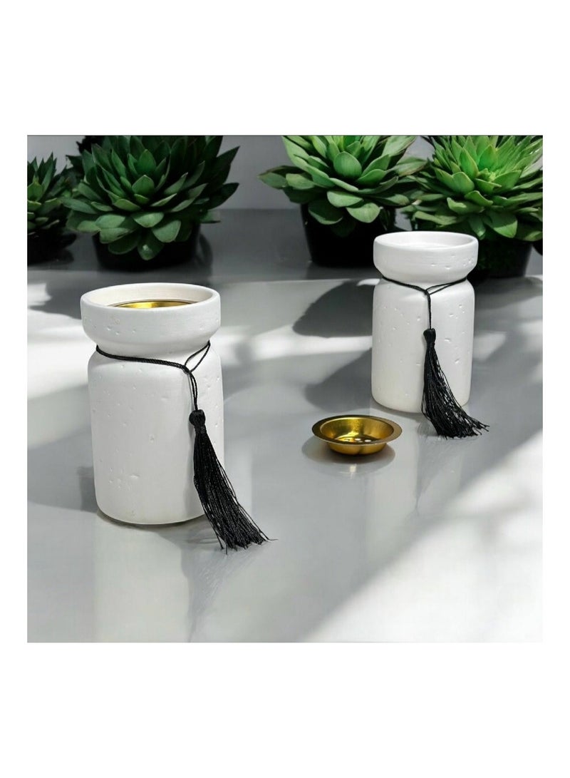Luxury Home Alternative Stone Incense Burner  - Image 1
