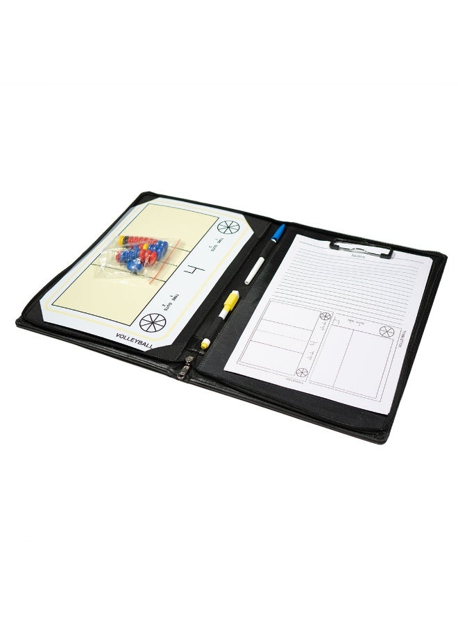 DAWSON SPORTS Coaching Pro Magnetic Folder - Volleyball - Image 1