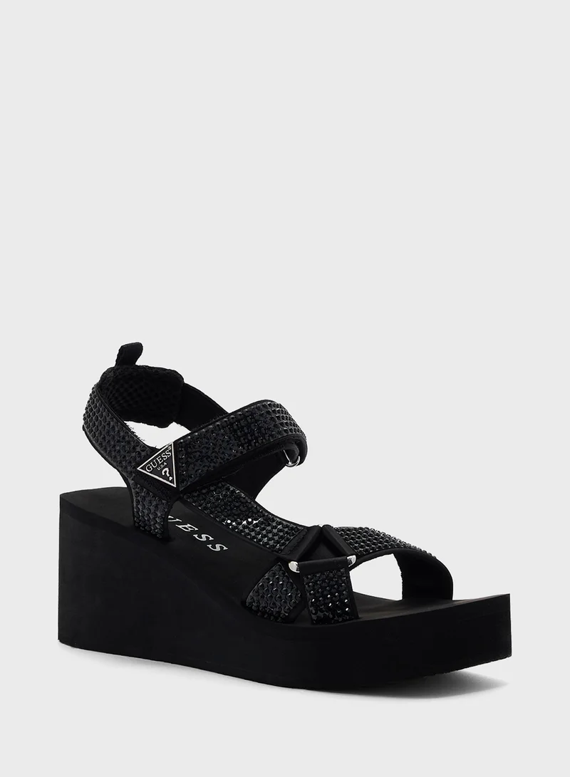 جس Dawsin Platform Sandals