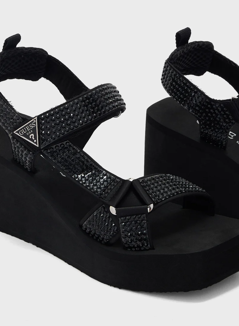 جس Dawsin Platform Sandals