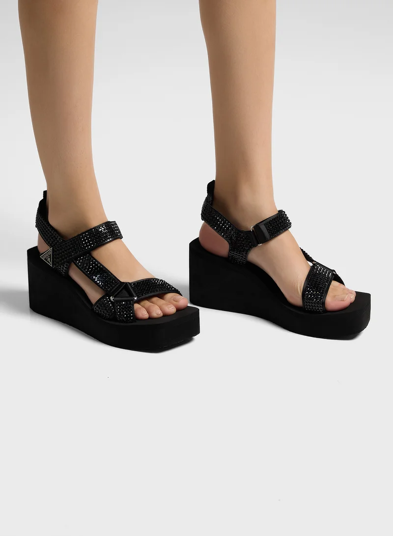 جس Dawsin Platform Sandals
