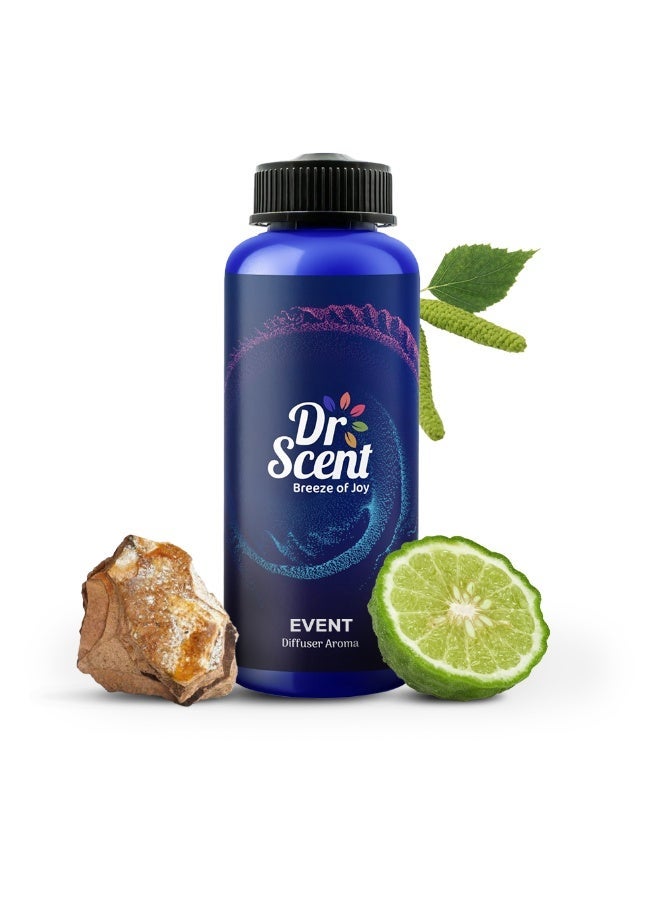 Dr Scent Breeze of Joy Diffuser Aroma Event 500ml , Luxurious Home, Hotel & Spa Fragrance | Notes of Bergamot, Birch & Ambergris | Made in UAE - Image 1
