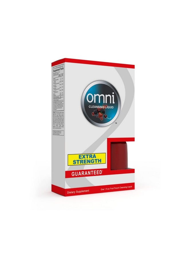 Wellgenix Omni Herbal Cleanse Detox Drink - 1oz Fruit Punch Flavor - Detox Cleanse - Quick One Hour Detox Drink - Flush Your System of Toxins for a Full Body Detox Cleanse - Image 1