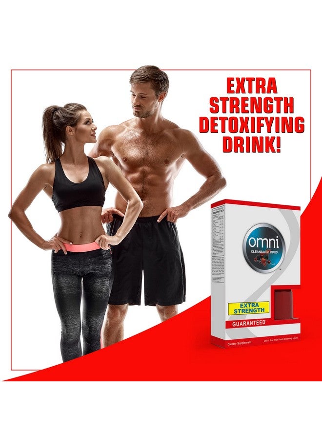 Wellgenix Omni Herbal Cleanse Detox Drink - 1oz Fruit Punch Flavor - Detox Cleanse - Quick One Hour Detox Drink - Flush Your System of Toxins for a Full Body Detox Cleanse - Image 2