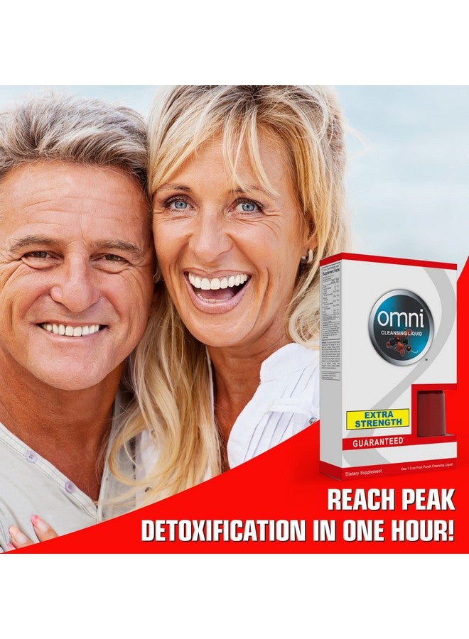 Wellgenix Omni Herbal Cleanse Detox Drink - 1oz Fruit Punch Flavor - Detox Cleanse - Quick One Hour Detox Drink - Flush Your System of Toxins for a Full Body Detox Cleanse - Image 4