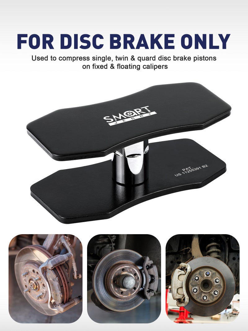 SMART JERRY - Brake Caliper Compression Tool, Caliper Piston Compressor Tool, Brake Caliper Tool, Brake Piston Compressor Tool, Universal Brake Pad Spreader for Car Brake Repair Installation - Image 5
