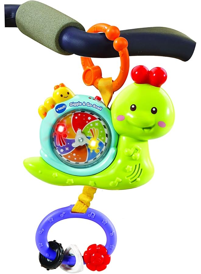 vtech Giggle & Go Snail/Light & Spin Tug A Bug 1 Of Piece  - Image 5