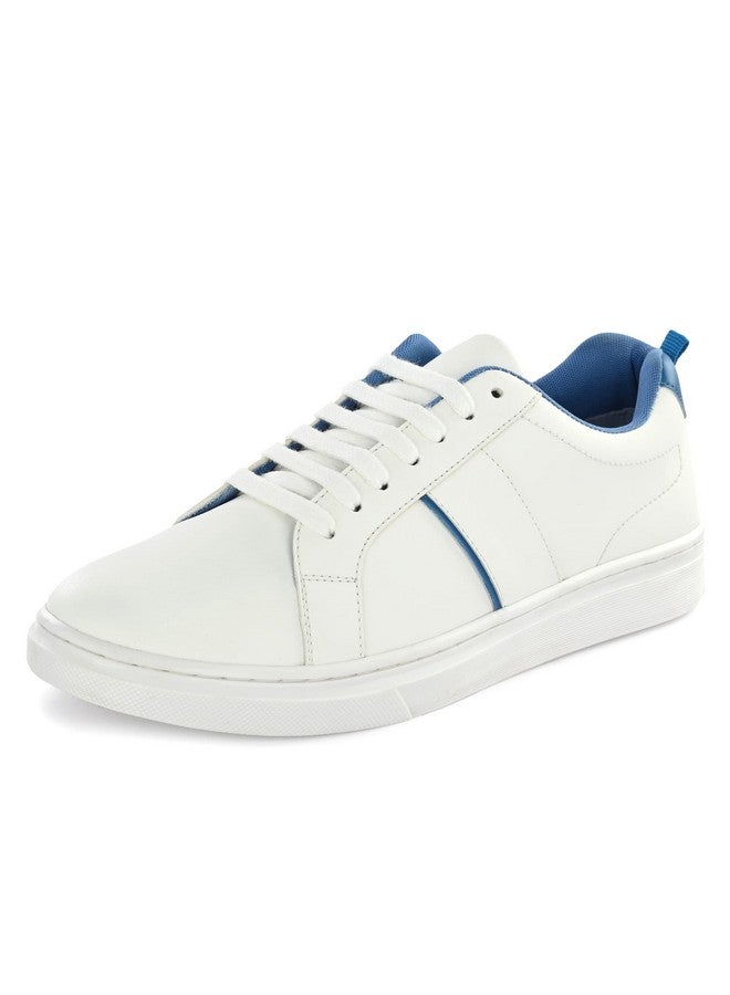 Cruiser Sneakers for Men | Stylish and Sleek Design | Lightweight & Comfortable |Casual Outfits for Boys | Durable Casual Footwear 2525 8 UK (2525-5) White - Image 1
