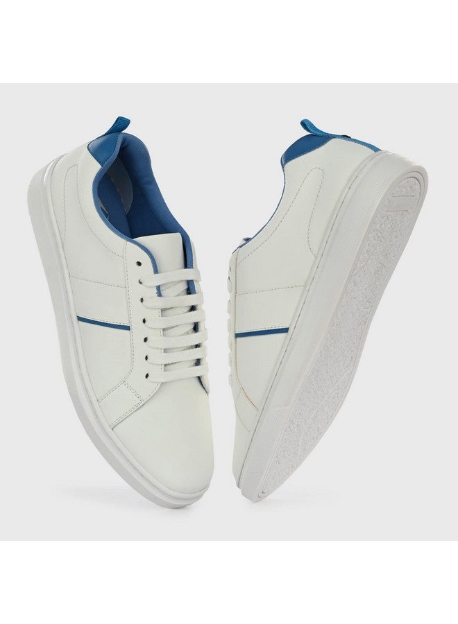 Cruiser Sneakers for Men | Stylish and Sleek Design | Lightweight & Comfortable |Casual Outfits for Boys | Durable Casual Footwear 2525 8 UK (2525-5) White - Image 5