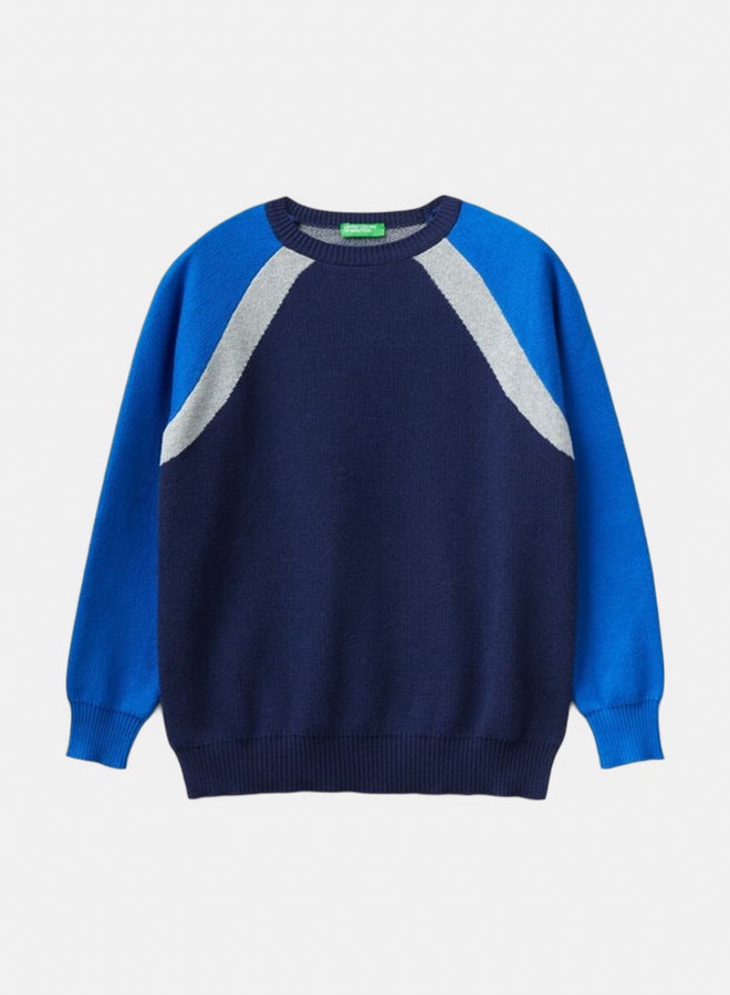 بينيتون سويتر أولاد بكتل ألوان - Image 3