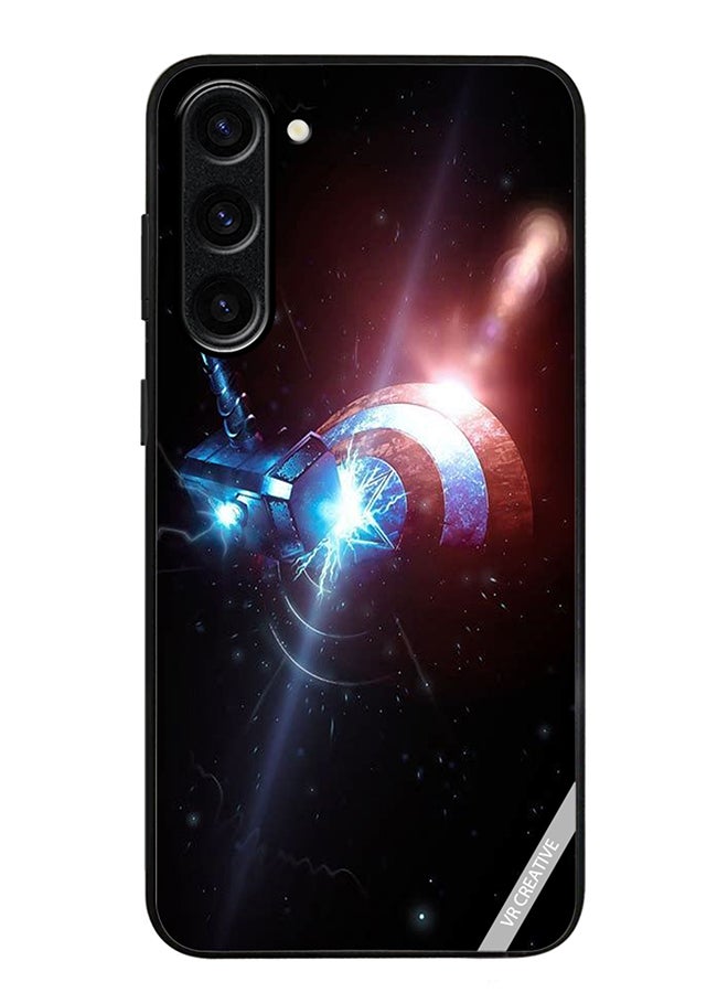 VR CREATIVE Protective Case Cover For Samsung Galaxy S24 Marvel Design Multicolour - Image 1