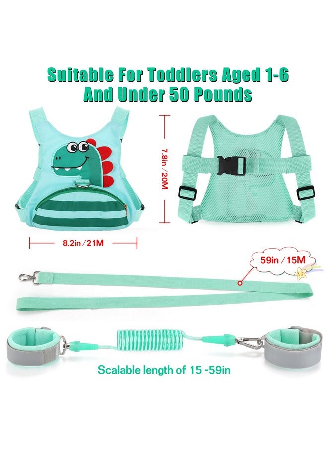 FITARTS Toddler Leash For Kids-Baby Child Harness With Anti Lost Wrist Link For Boys/Girls  - Image 2