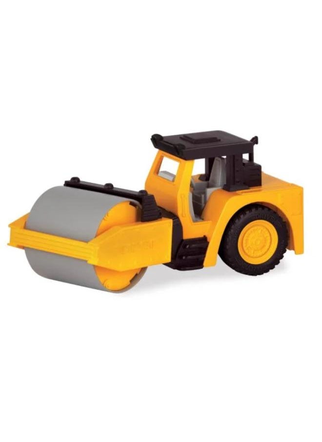 DRIVEN Micro Steam Heavy-Duty Roller, Light, and Sound – Trucks and Construction Toys  - Image 1