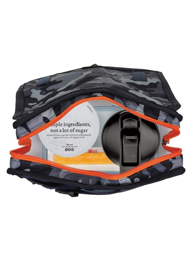 PACKIT حقيبة غداء قابلة للتجميد، تمويه فحم - Image 5
