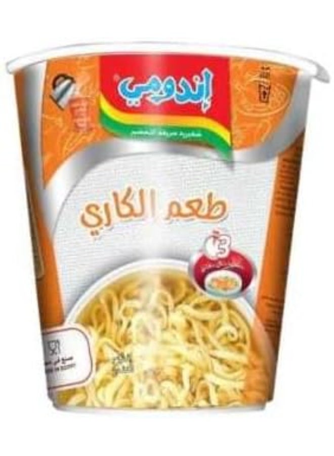إندومي اندومي نودلز فورية كوب – نكهة الكاري – وجبة سريعة التحضير – طعم كاري غني وممتع – 60 جرام - Image 1