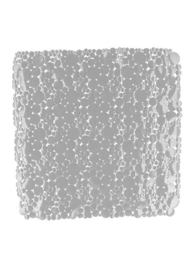 EVIDECO PVC Non-Slip Square Shaped Shower Mat with Bubbles Pearl 50 x 50cm 7216182 - Image 1