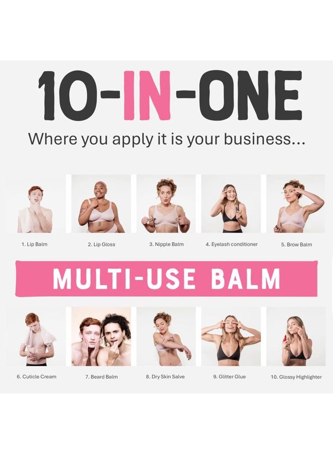 DR. LIPP بلسم الحلمات الأصلي من دكتور ليب 0.51 أونصة سائلة/15 مل – مرطب متعدد الاستخدامات 10 في 1 للبشرة الجافة، الشفاه، الشعر، الجلد المحيط بالأظافر والمزيد – كريم حلمات ولبلسم شفاه مصنوع من اللانولين الطبيعي 100% – خالي من العطور والقسوة - Image 3