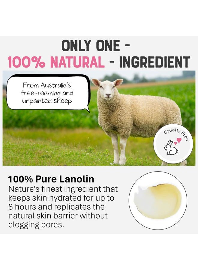 DR. LIPP بلسم الحلمات الأصلي من دكتور ليب 0.51 أونصة سائلة/15 مل – مرطب متعدد الاستخدامات 10 في 1 للبشرة الجافة، الشفاه، الشعر، الجلد المحيط بالأظافر والمزيد – كريم حلمات ولبلسم شفاه مصنوع من اللانولين الطبيعي 100% – خالي من العطور والقسوة - Image 5