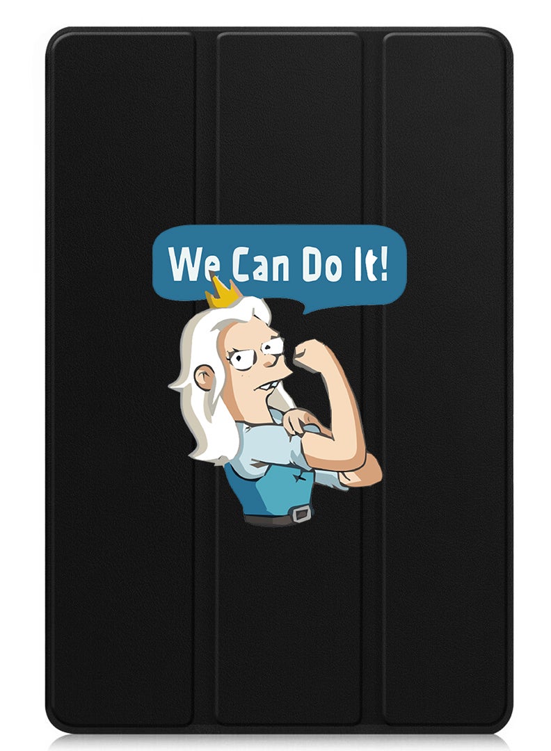 Theodor Protective Flip Case For Xiaomi Pad 7 & Xiaomi Pad 7 Pro With Trifold Stand Auto Wake Sleep Shockproof Cover - We can do it-01 - Image 1