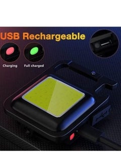TIGER Pocket Mini LED Flashlight Torch – Ultra Bright 800 Lumens COB Keychain Light, Rechargeable Mini Work Light with Magnetic Base, Waterproof & Portable Emergency Torch for Car, Camping, Hiking, Workshop, Auto Repairs – Compact Keyring Design  - Image 4