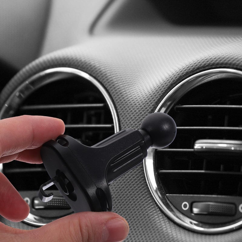 Universal Car Air Vent Phone Holder 17mm Ball Mount Clip for Driving Use - Image 4
